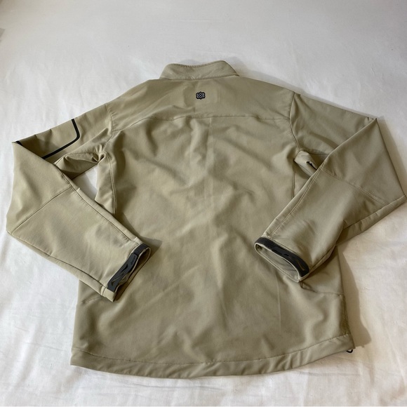 Sherpa Adventure Gear Jacket Beige Nepal Mens Full Zip Outdoors Tactel 3 Pockets - Picture 6 of 9